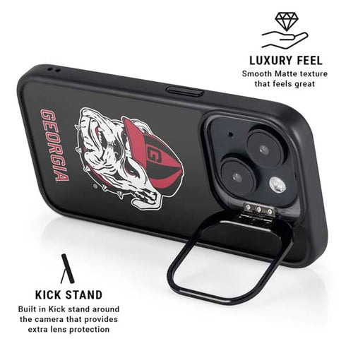 University of Georgia Bulldogs Mascot iPhone 14 Kickstand Case